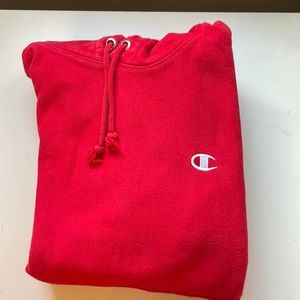 Red Champion Sweatshirt